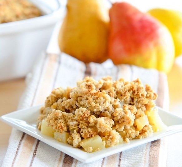 Honey Pear Crisp