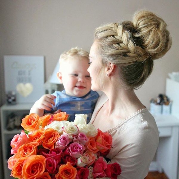 hair, bride, woman, hairstyle, flower,