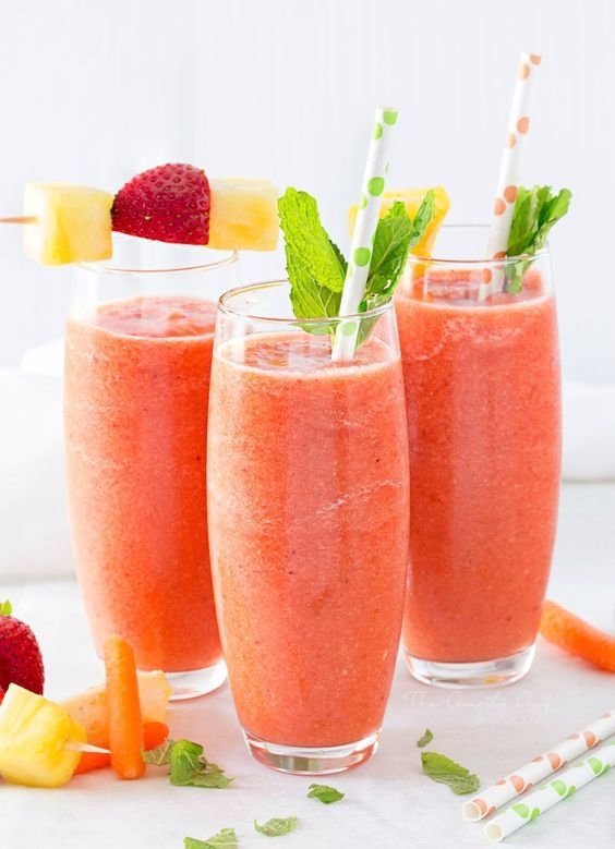 Tropical Carrot Smoothie