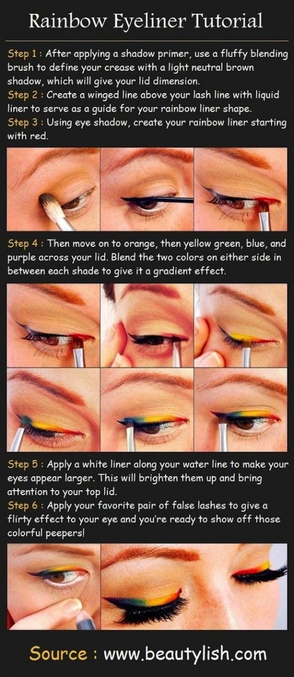 Rainbow Eyeliner