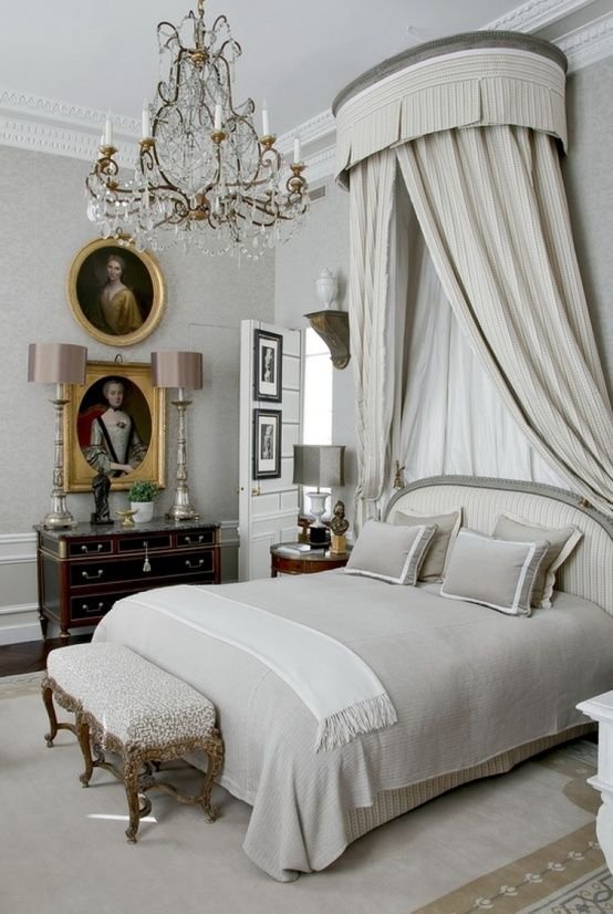 Elegant French Inspired Bedroom