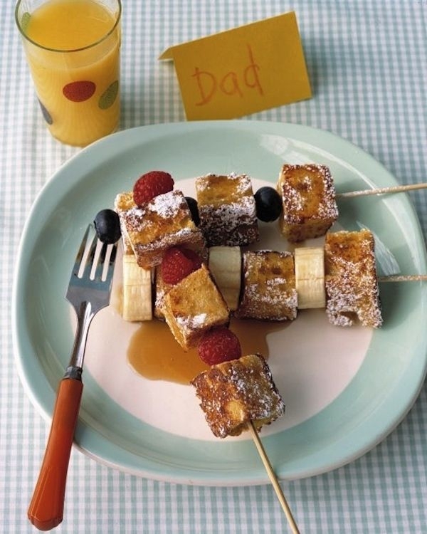 French Toast Kebabs