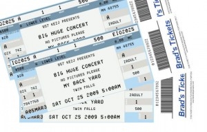 Concert Tickets