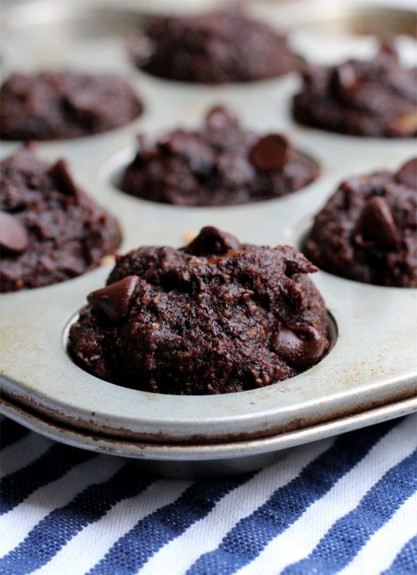 Flourless Chocolate Cashew Muffins