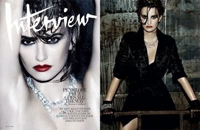 Penelope Cruz for Interview