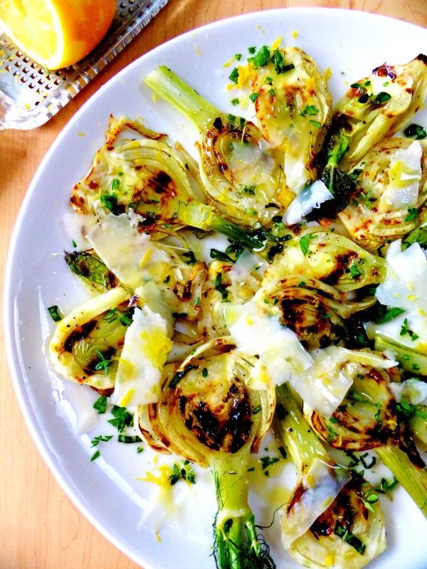 Roasted Fennel with Parmesan