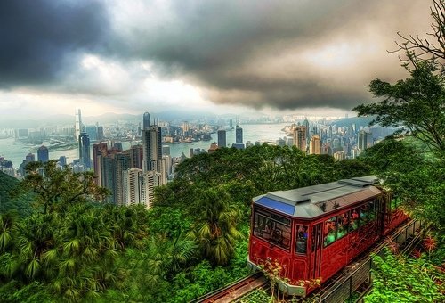 Peak Tram, Hong Kong