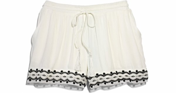 TJMAXX White Linen Shorts