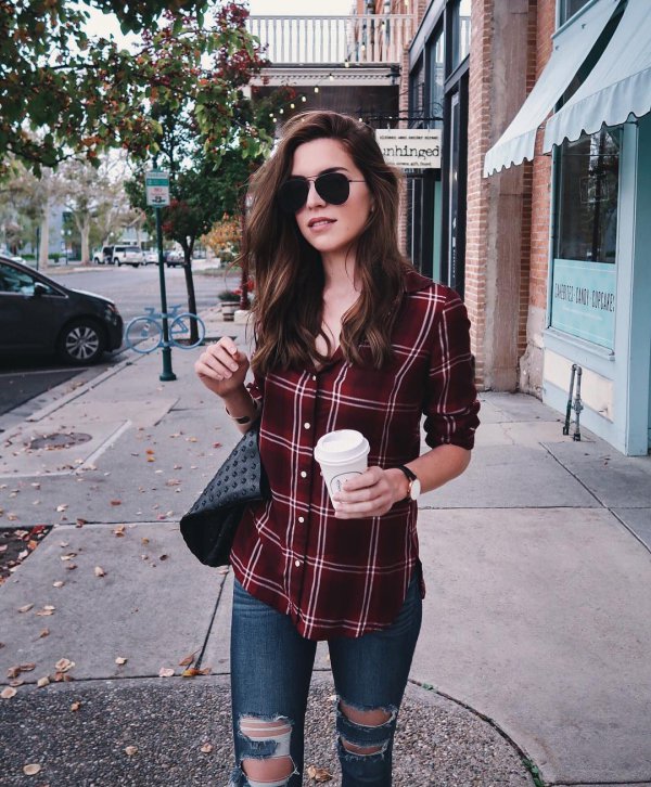 tartan, plaid, shoulder, tights, snapshot,