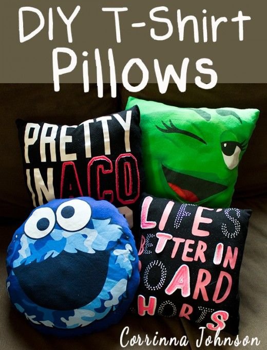 T-shirt Pillows