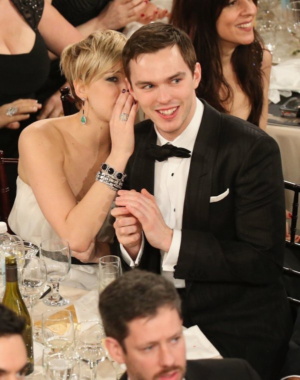 Jennifer Lawrence and Nicholas Hoult