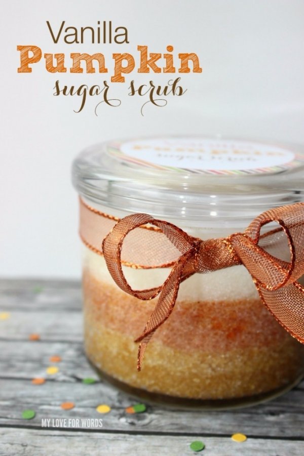 Vanilla Pumpkin Sugar Scrub