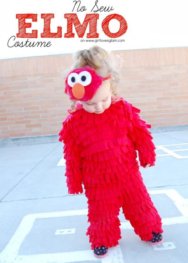 Elmo Rhymes with No-sew