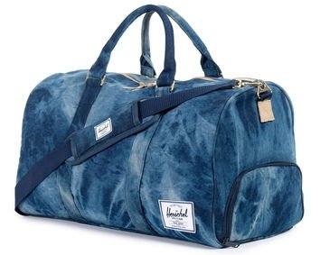 Novel Duffle Bag - Acid Wash Denim