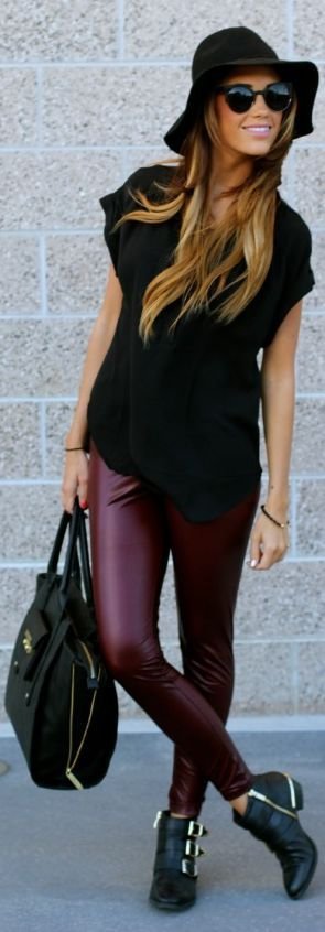 Plum Pants