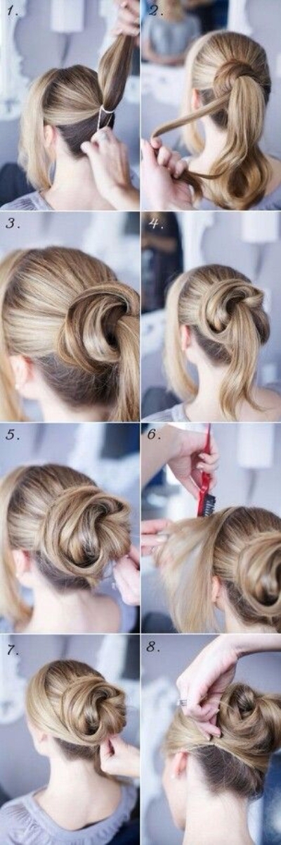 Try a Wraparound Bun for a Change