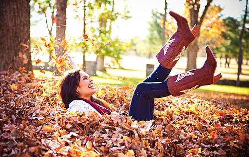 Rake Leaves into a Pile and Jump into It