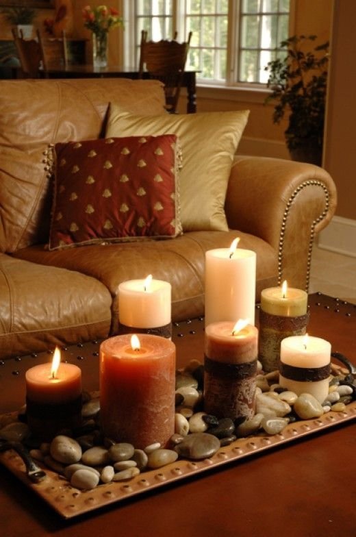 26 Lovely Candle Arrangements for Your House 