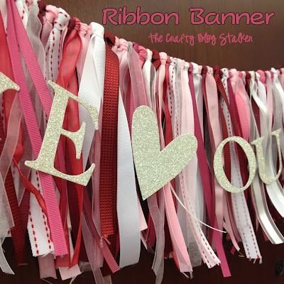 Easy DIY Ribbon Banner