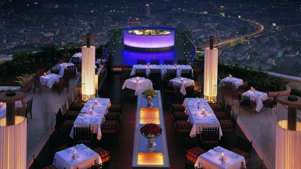 Sirocco Restaurant, Bangkok, Thailand