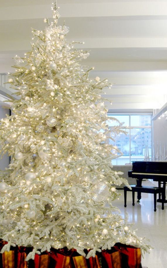 White Christmas Tree