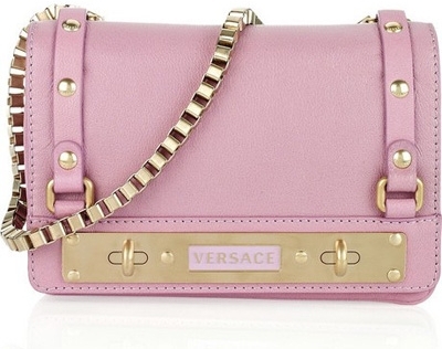 Versace Leather Shoulder Bag