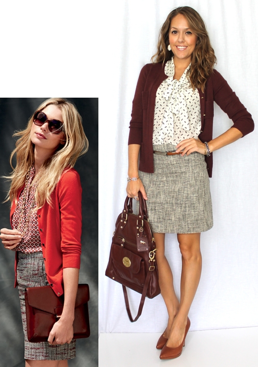 Your Cardigan and Bag Choice Can Really Make Your Outfit