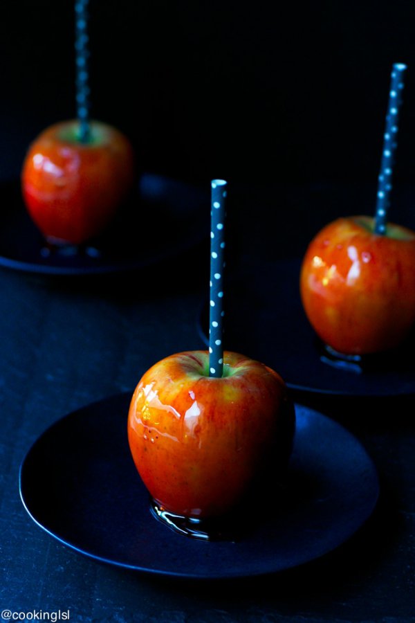 Orange Candy Apples