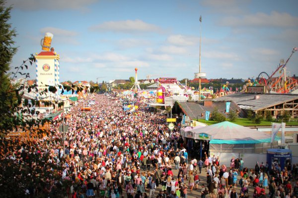 crowd, festival, fair, city, tourism,