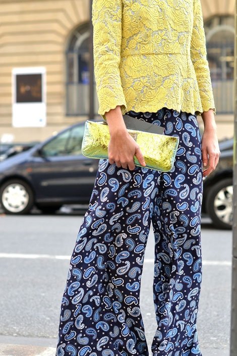 Printed Pants