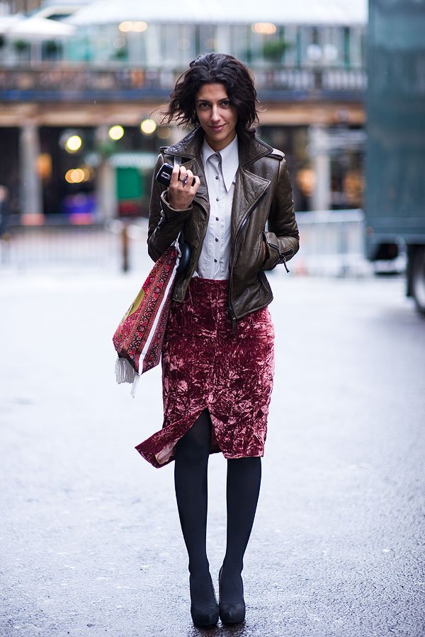 Velvet Skirt