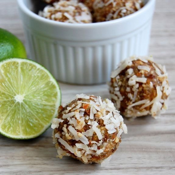 Coconut Lime Energy Bites