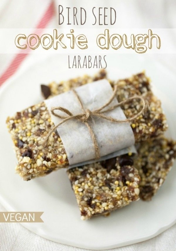 Birdseed Cookie Dough Bars