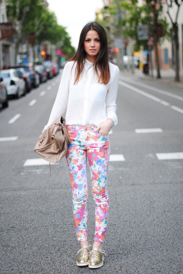 Wear Floral Jeans