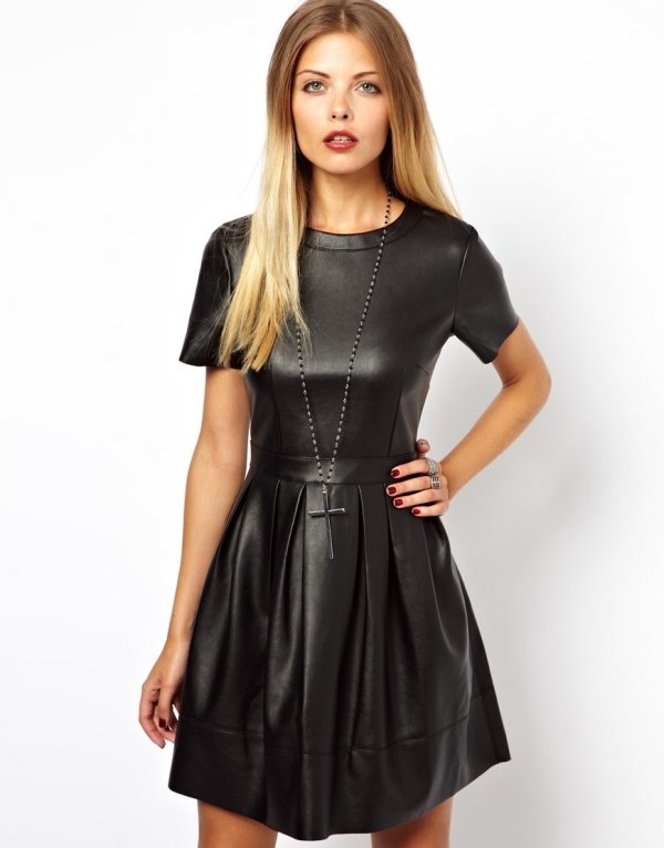 Leather Dress