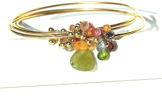 Multicolor Gemstone Bracelet