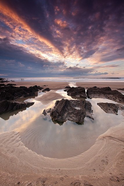 Woolacombe Beach, Woolacombe, England