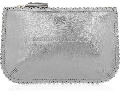 Anya Hindmarch Metallic Leather Pouch