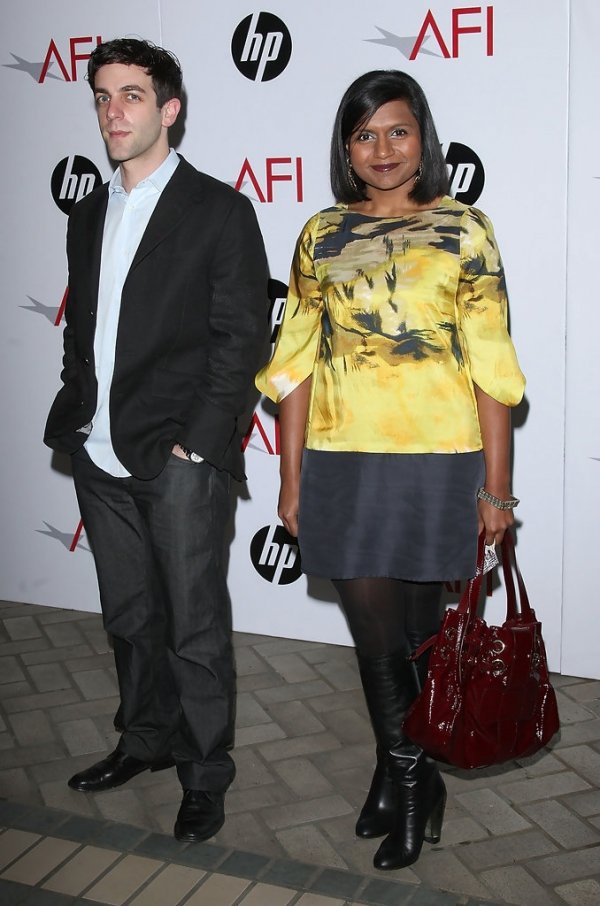 Mindy Kaling and B.J. Novak