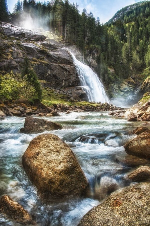 The Krimml Waterfalls, Austria