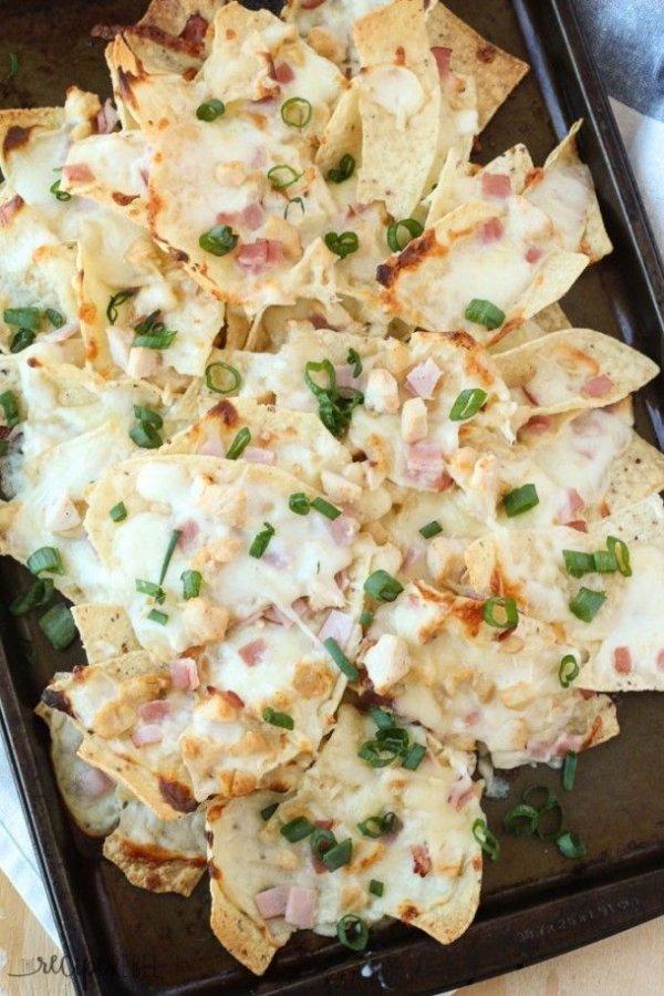 Chicken Cordon Bleu Nachos