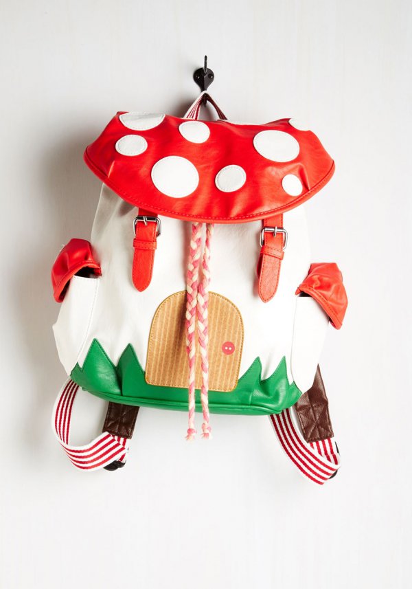 Cartoon Shroom Backpack