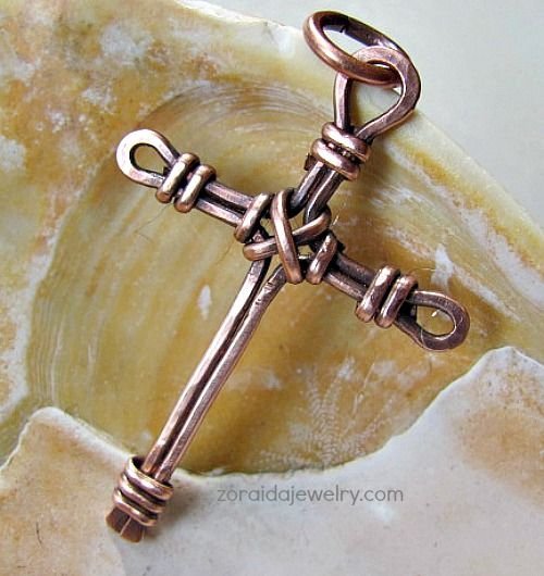 Rustic Wire Cross