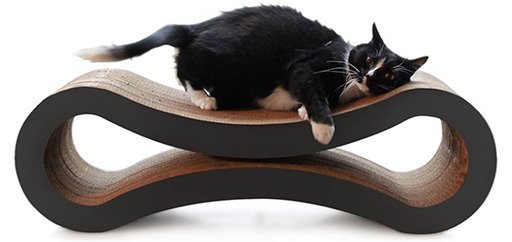 Cat Scratcher Lounge, Walnut Brown