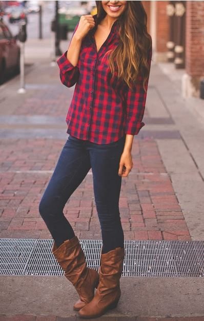 Flannel and Boots