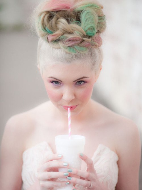 Wear Your Hair up to Avoid Staining Clothes