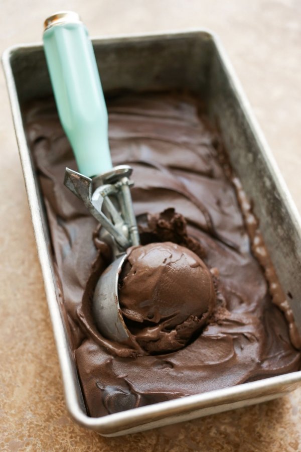 Dark Chocolate Orange Ice Cream