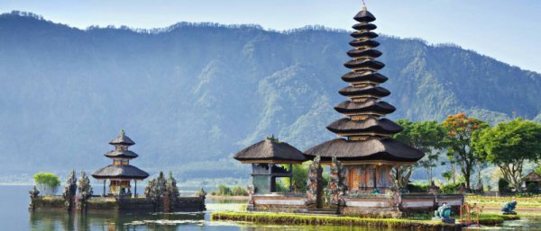 Pura Ulun Danu Bratan, chinese architecture, pagoda, historic site, temple,