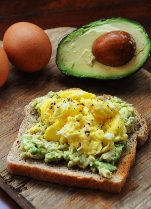 Avocado and Eggs on Toast