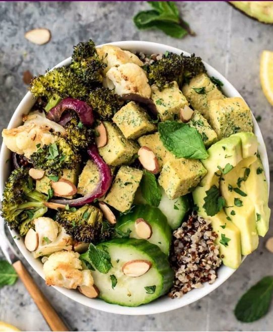 Roasted Veggie Buddha Bowl